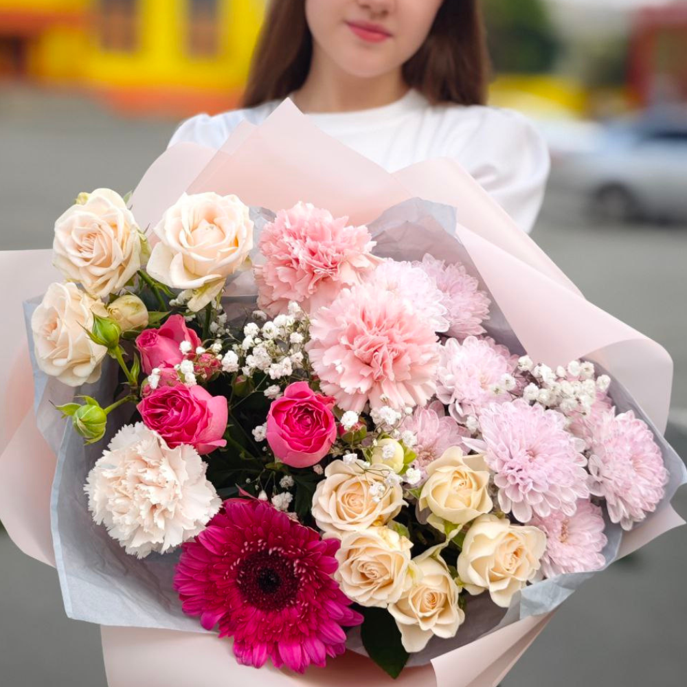 Цветы и шары